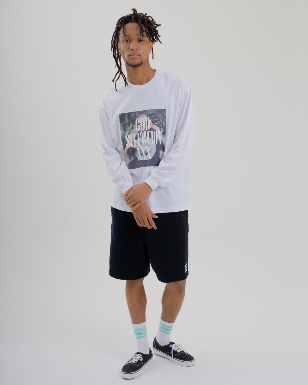 Mens Photo Graphic Long Sleeve Tee