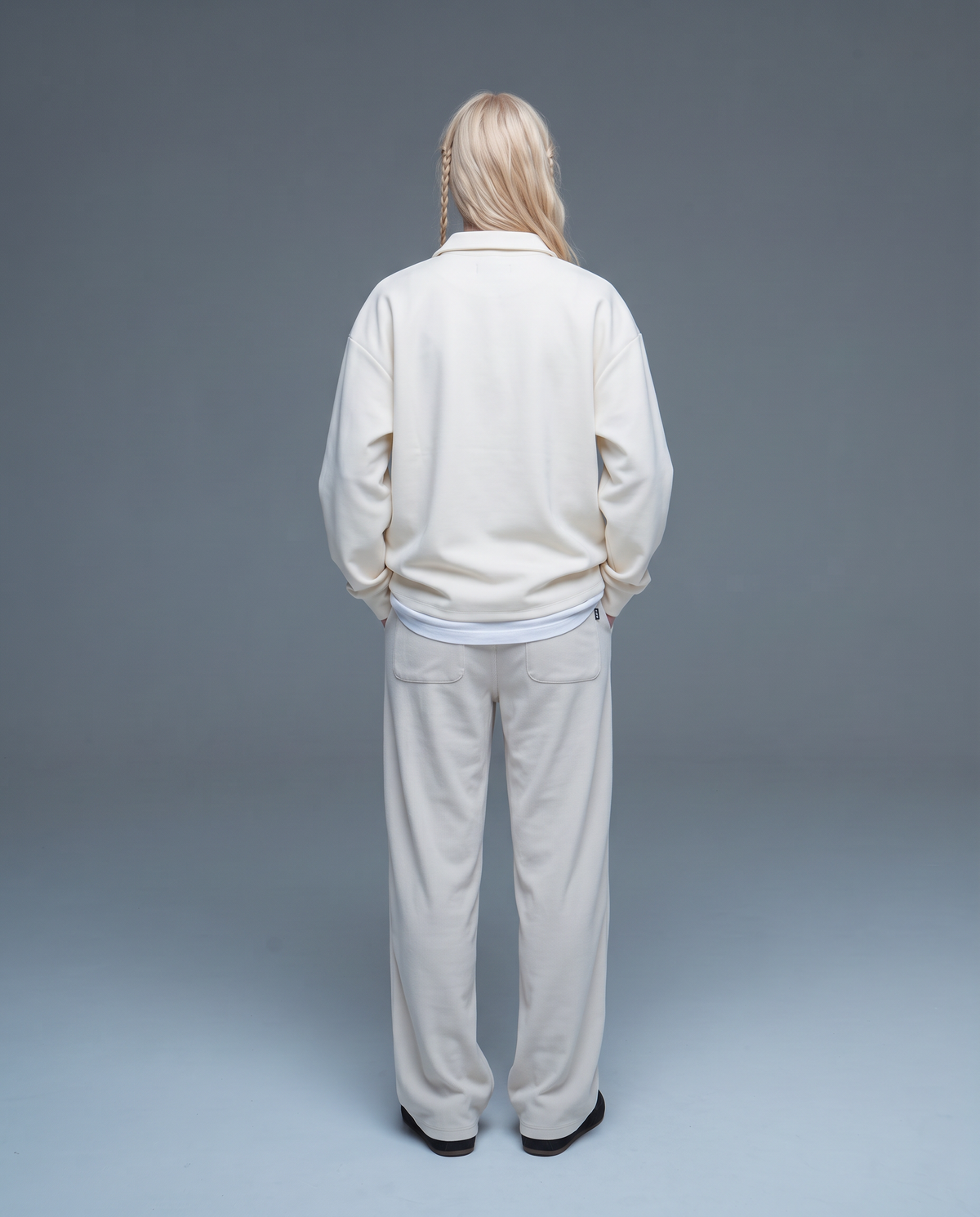 Mini Box Logo Ribbed Longpants