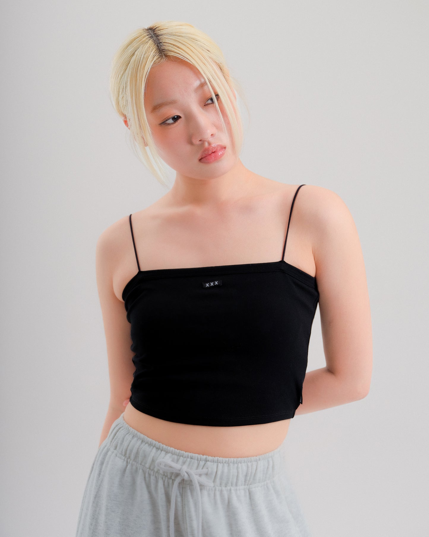 Mini Box Logo "Built-in Pad" Bra Top