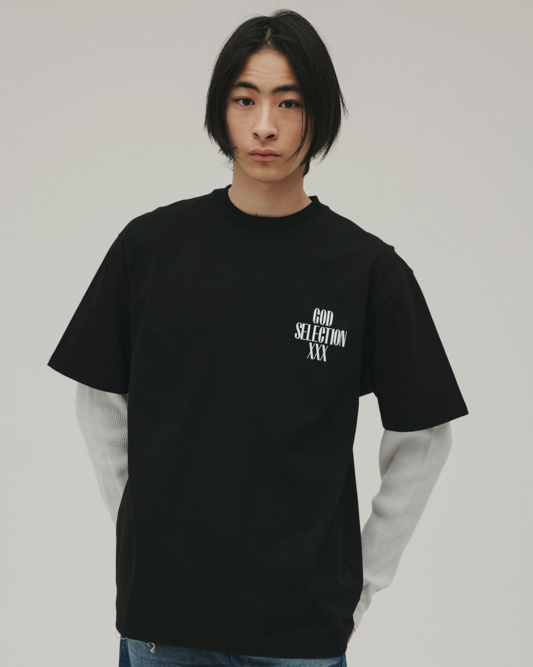 Close Up Photo Tee – GOD SELECTION XXX