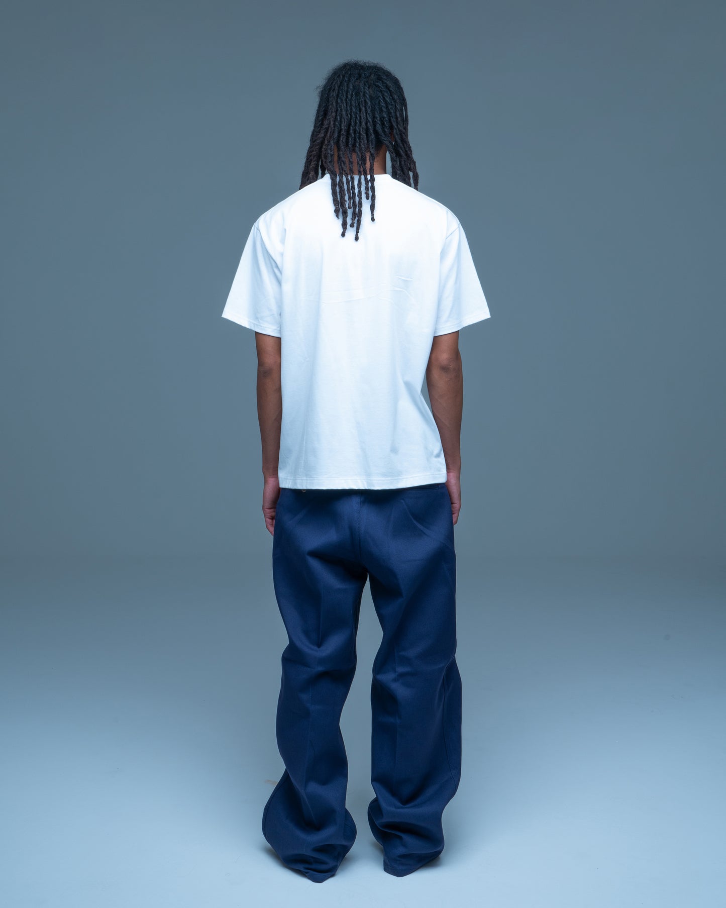 Blue Box Logo Monochrome Photo Tee