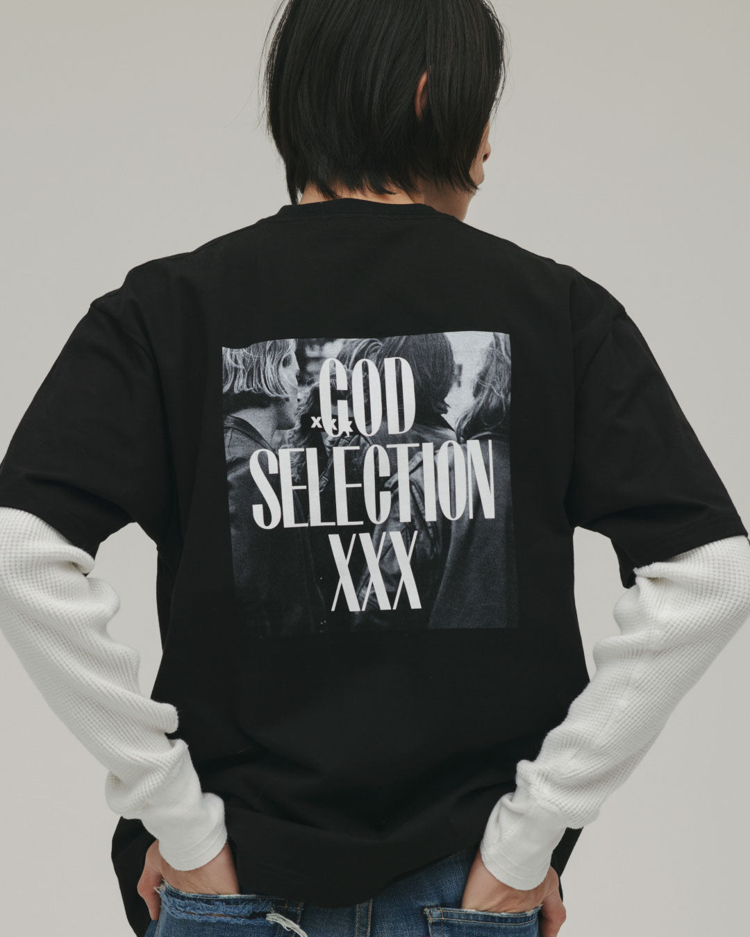 Close Up Photo Tee – GOD SELECTION XXX