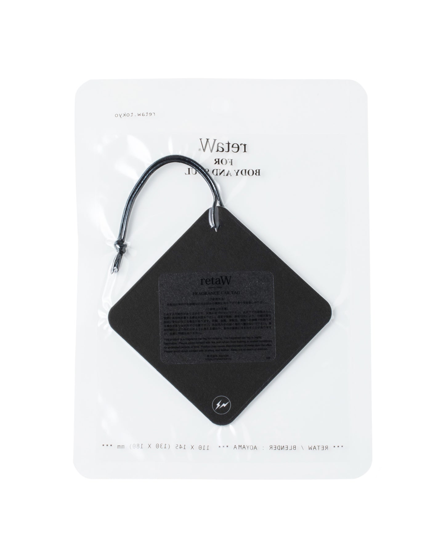 retaW × FRAGMENT × GOD SELECTION XXX Fragrance Car Tag (ALLEN)*