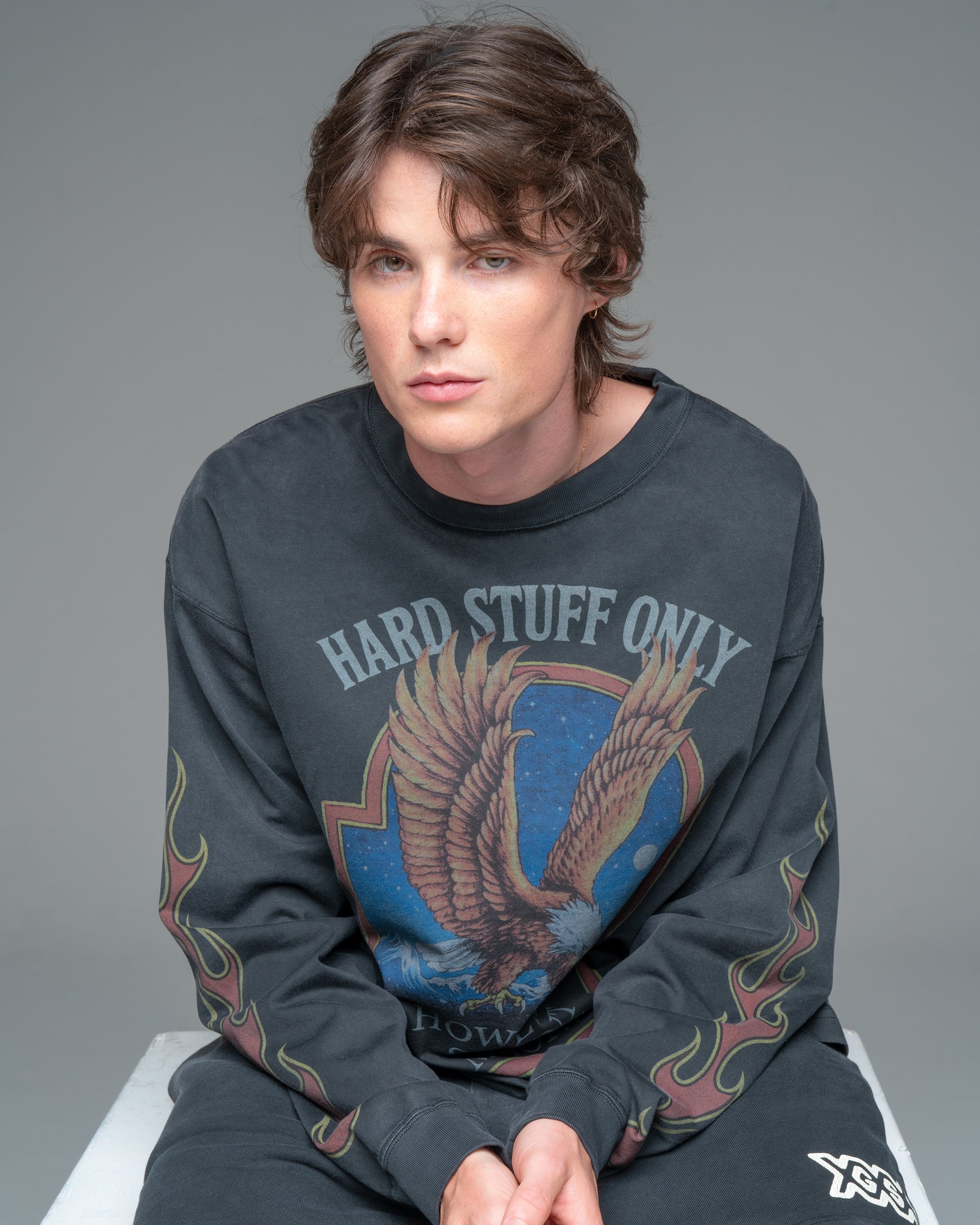 Silent Moon Long Sleeve Tee – GOD SELECTION XXX