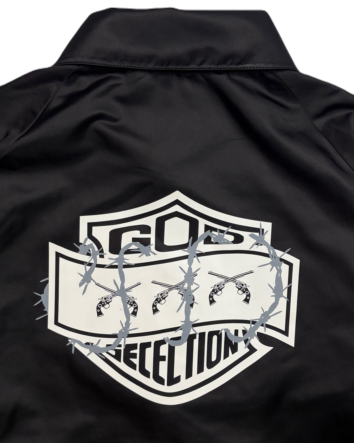 SQUARE LOGO COACH JACKET