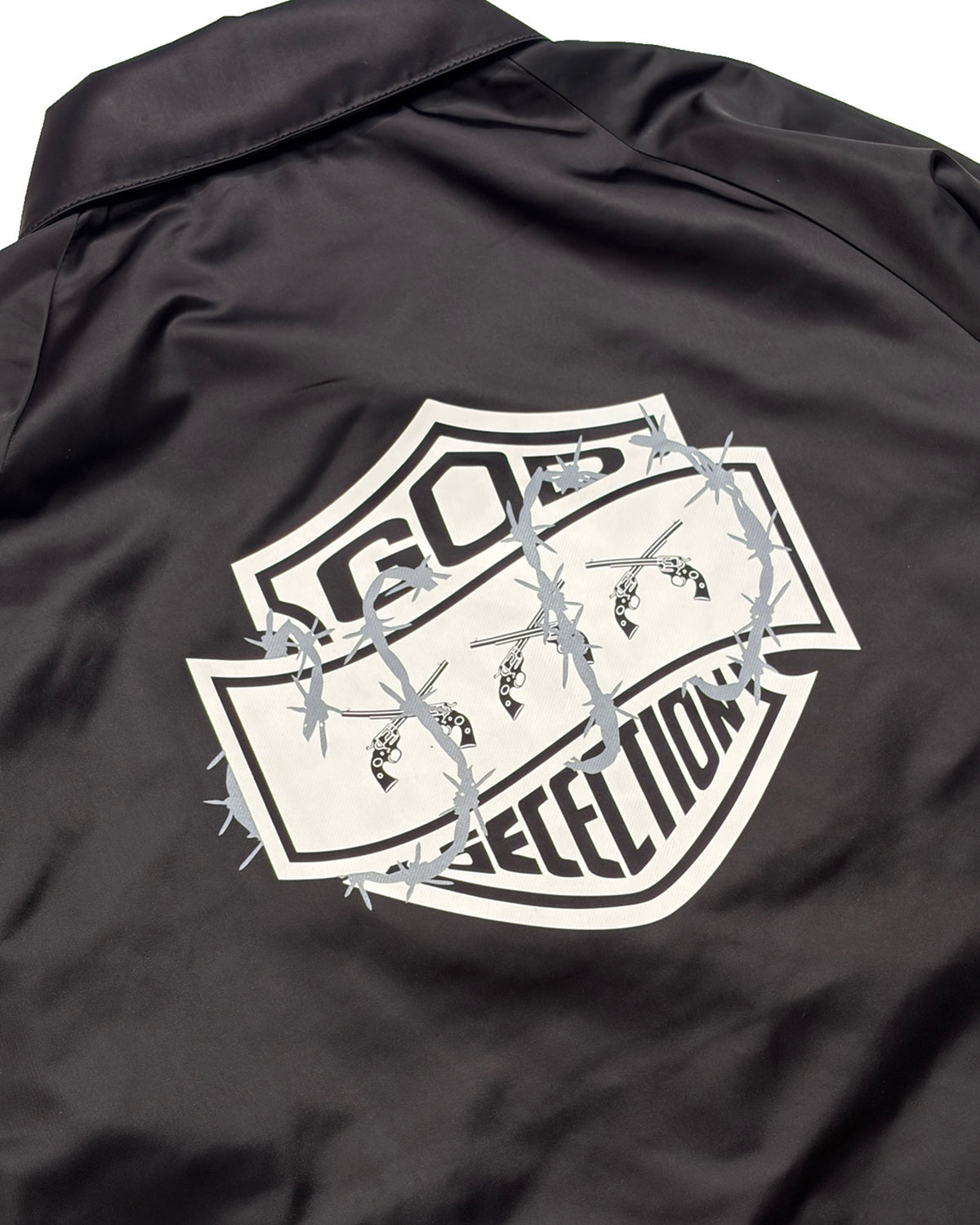 SQUARE LOGO COACH JACKET