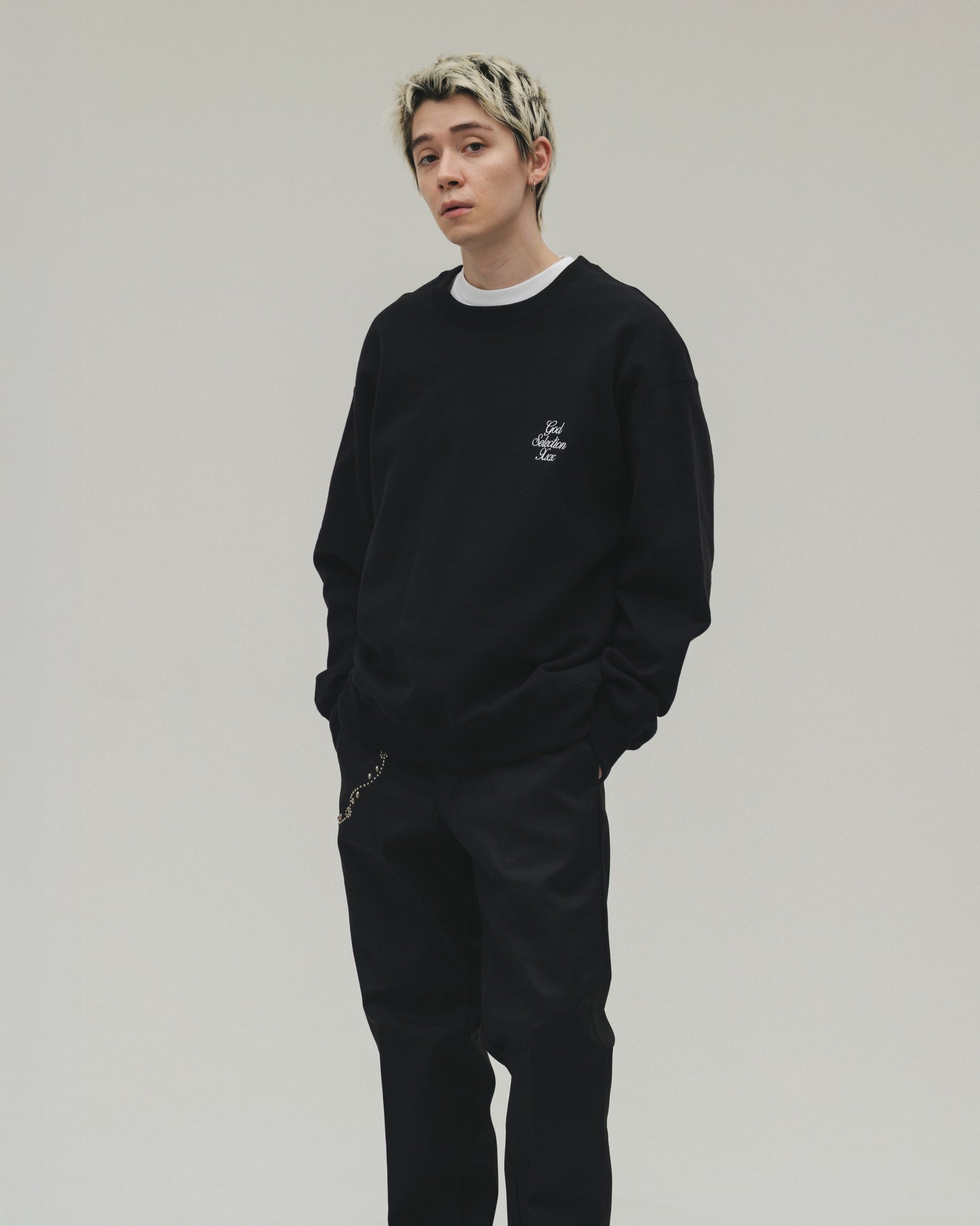 Script Logo Crew Neck Sweatshirt
