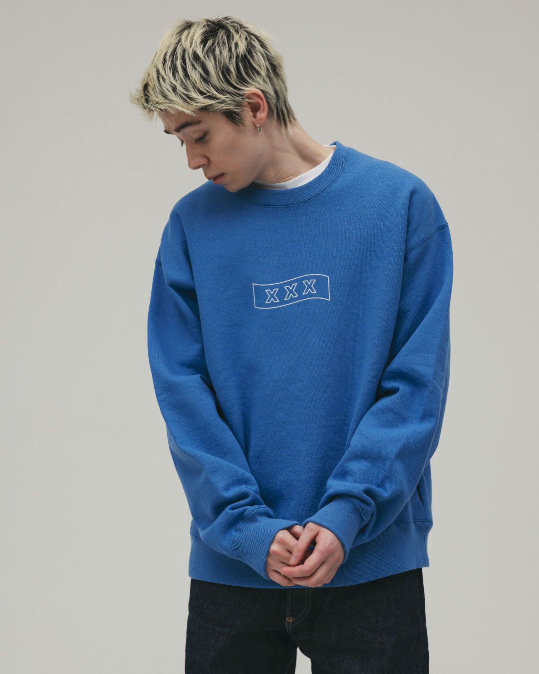 Box Logo  Crew Neck Sweatshirt