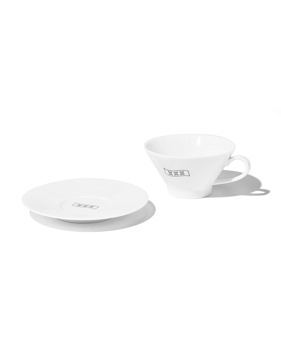 Box Logo Tea Cup & Saucer