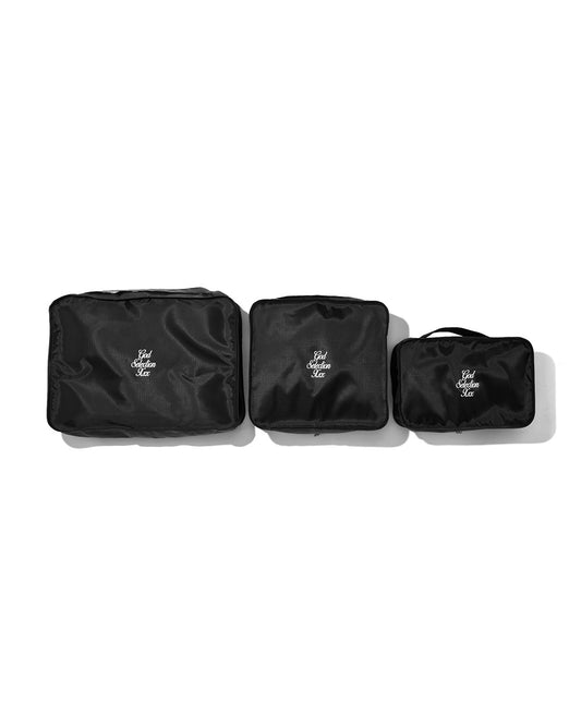 Script Logo Organizer Pouch (Set of 3)