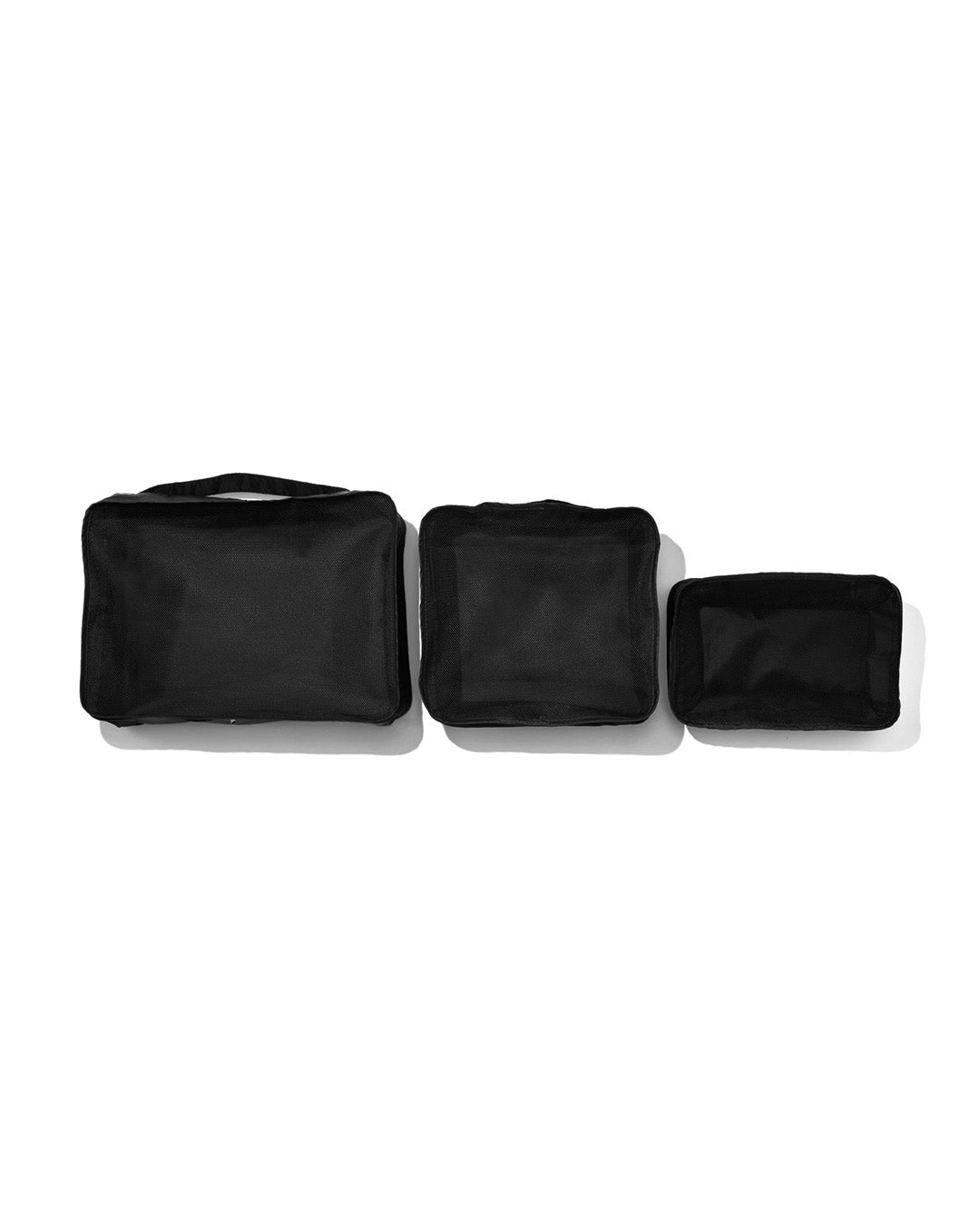Script Logo Organizer Pouch (Set of 3)