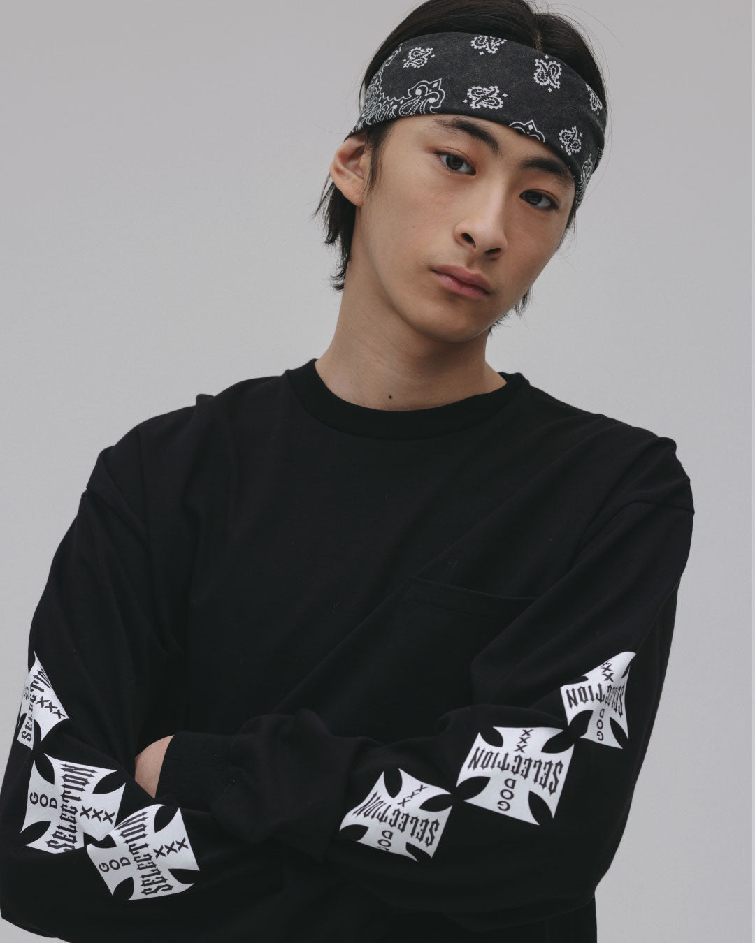 Iron Cross  Long Sleeve Tee