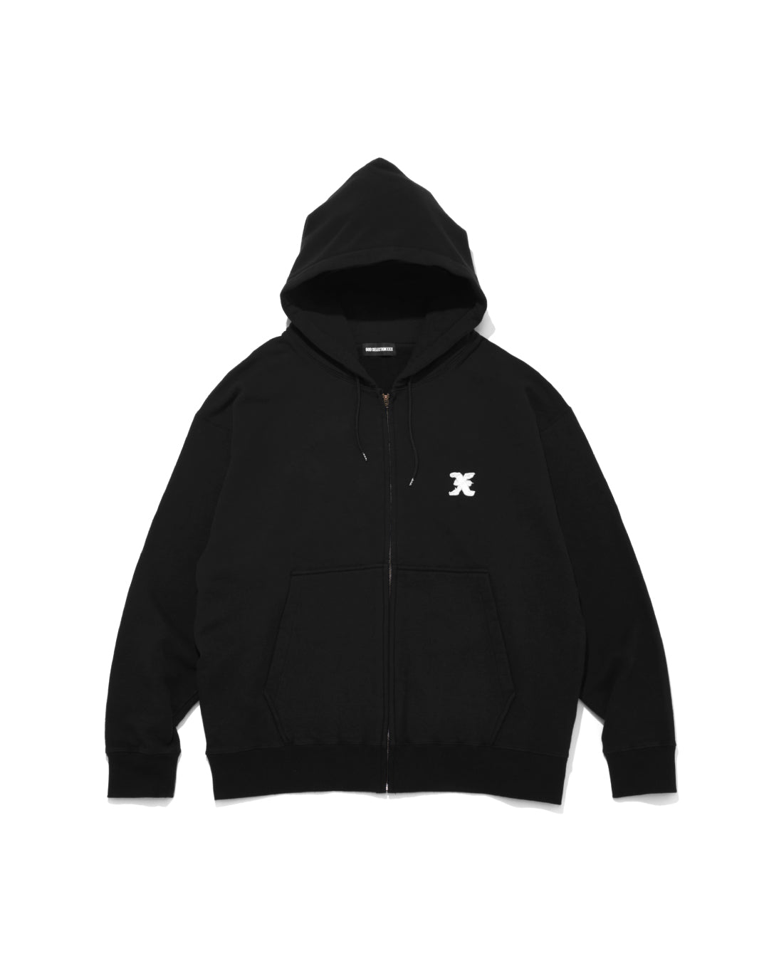 Initial Logo Zip Hoodie