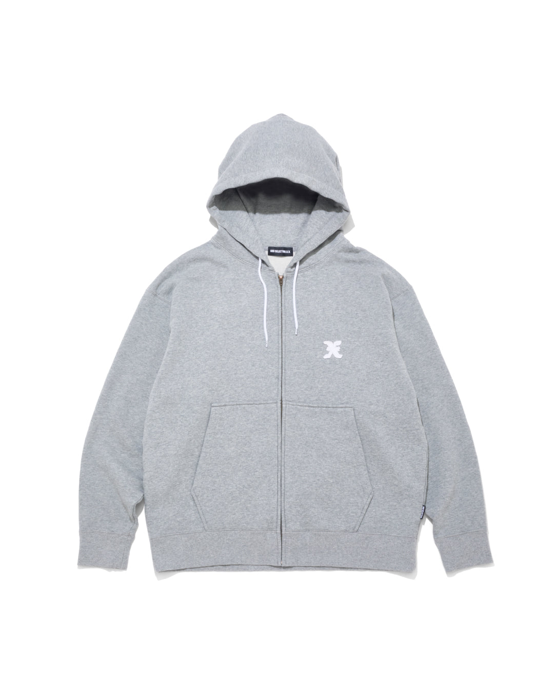 Initial Logo Zip Hoodie