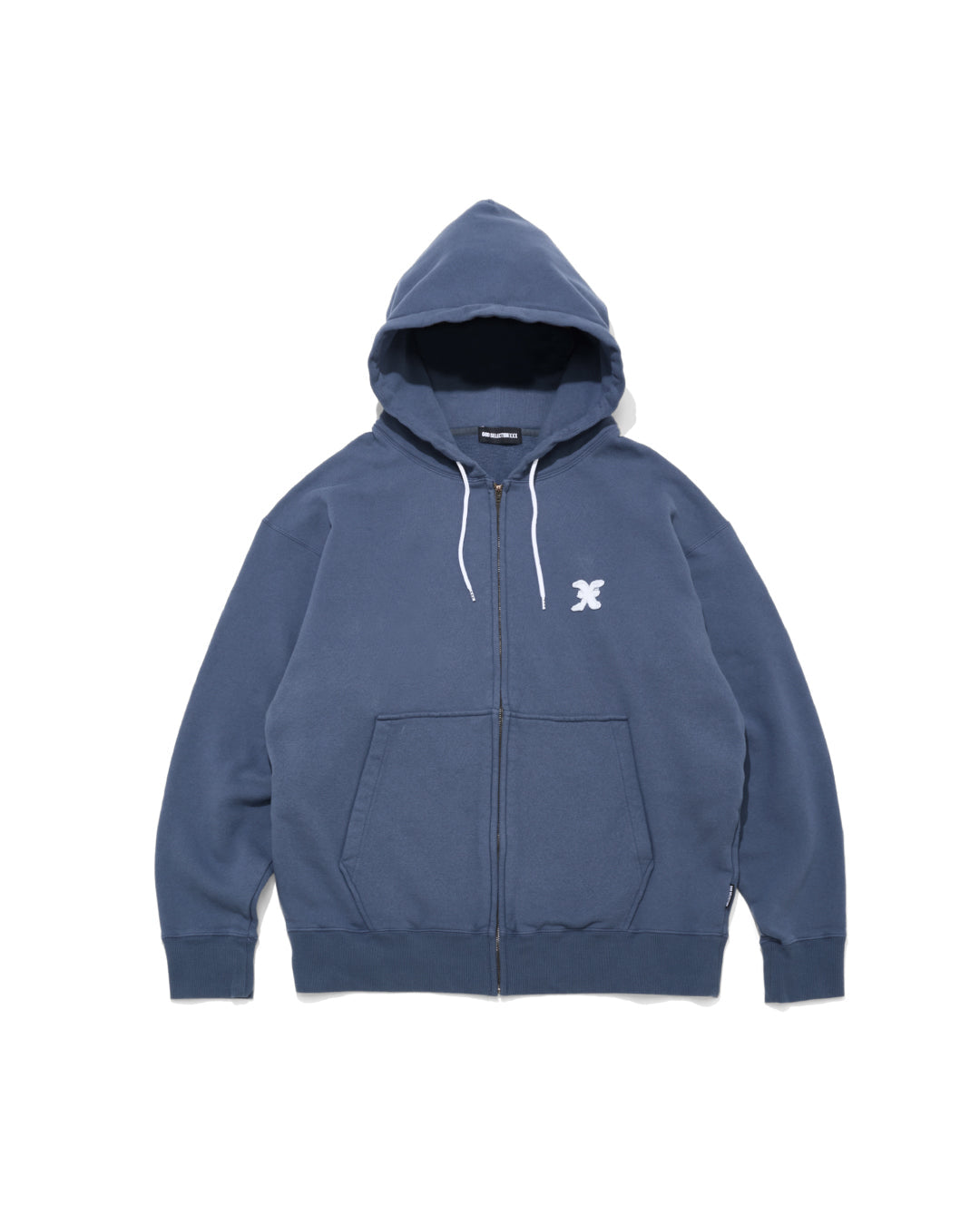 Initial Logo Zip Hoodie