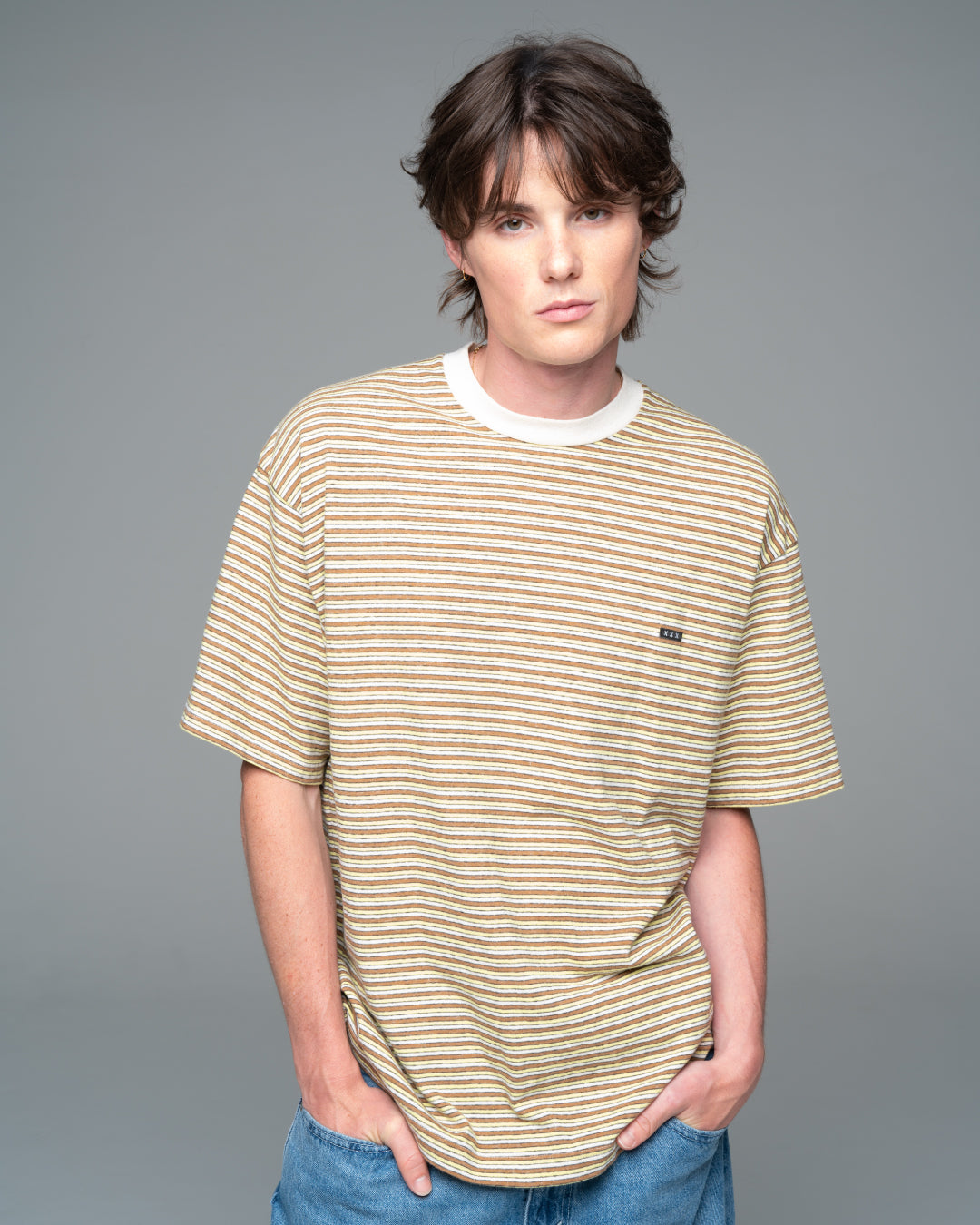 Mini Box Logo Border Tee