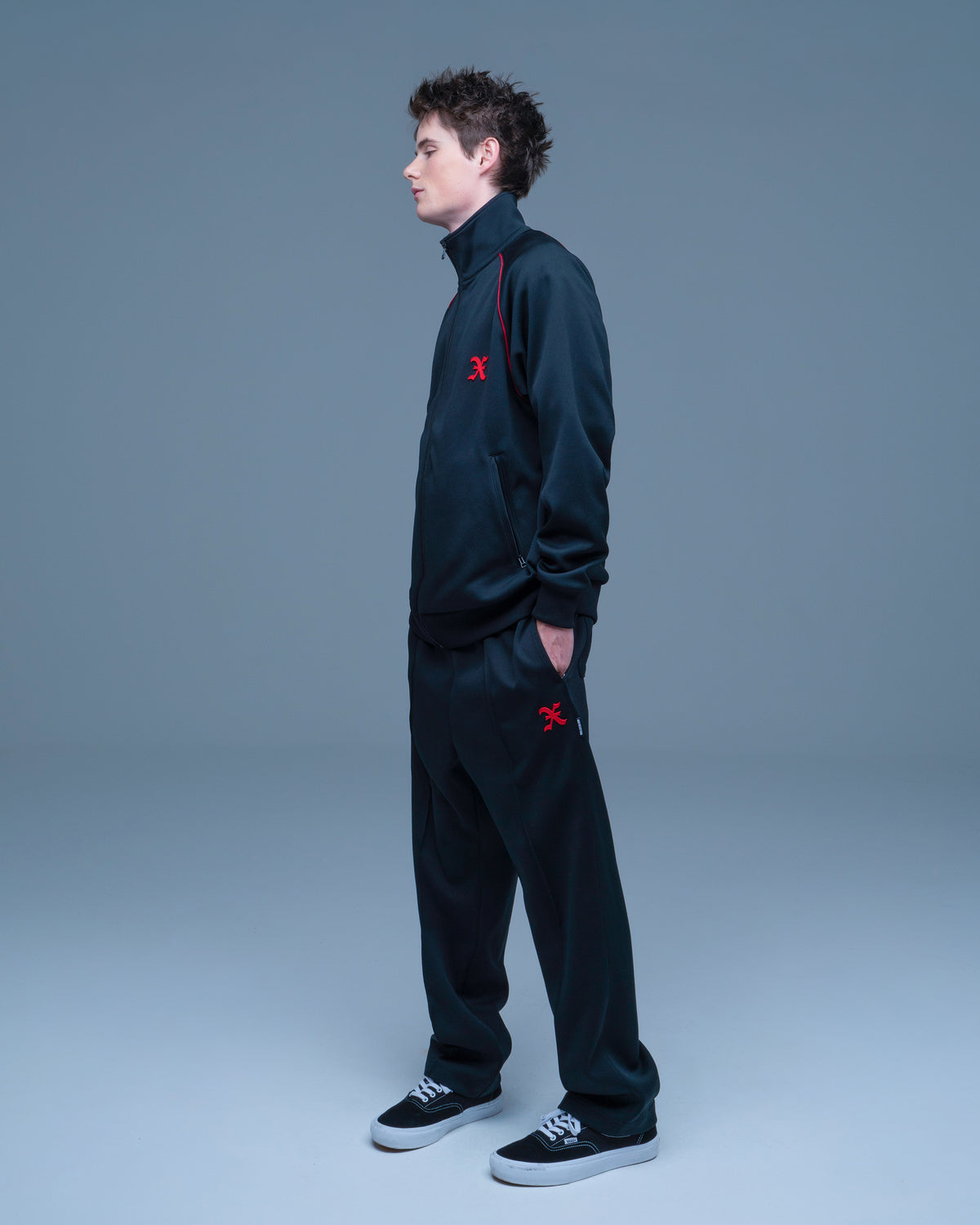 Initial Logo Center crease Trackpants