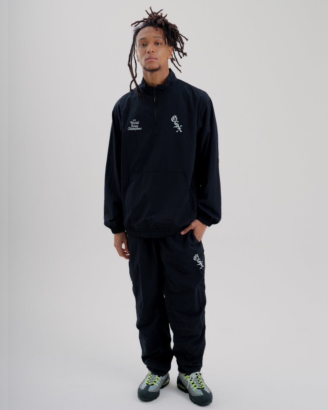 GSX Logo Half-Zip Pullover Track Jacket