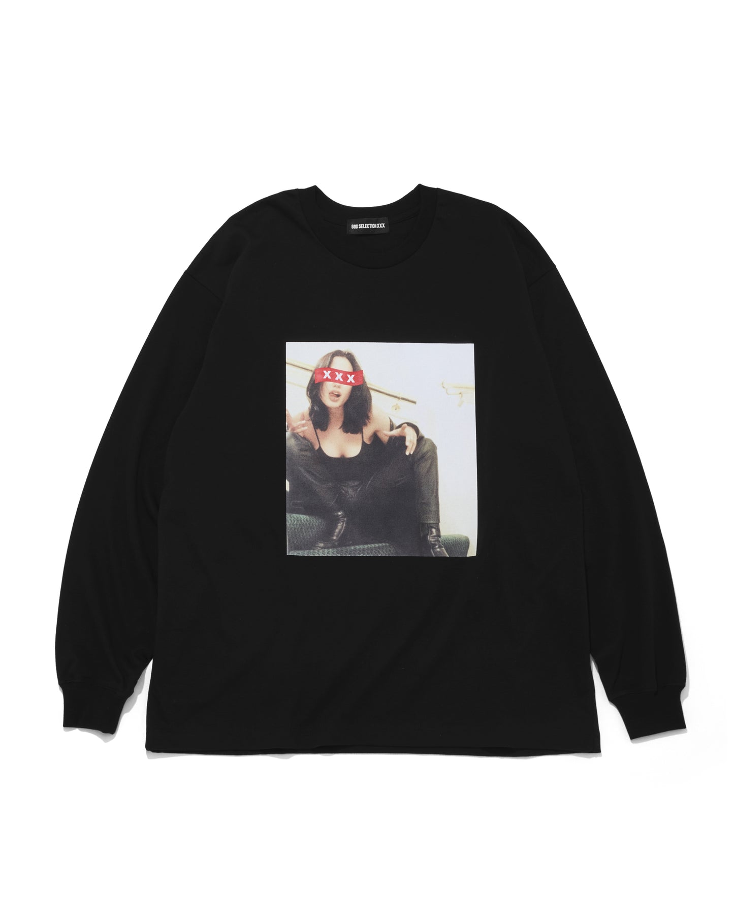 Womens Photo Graphic Long Sleeve Tee