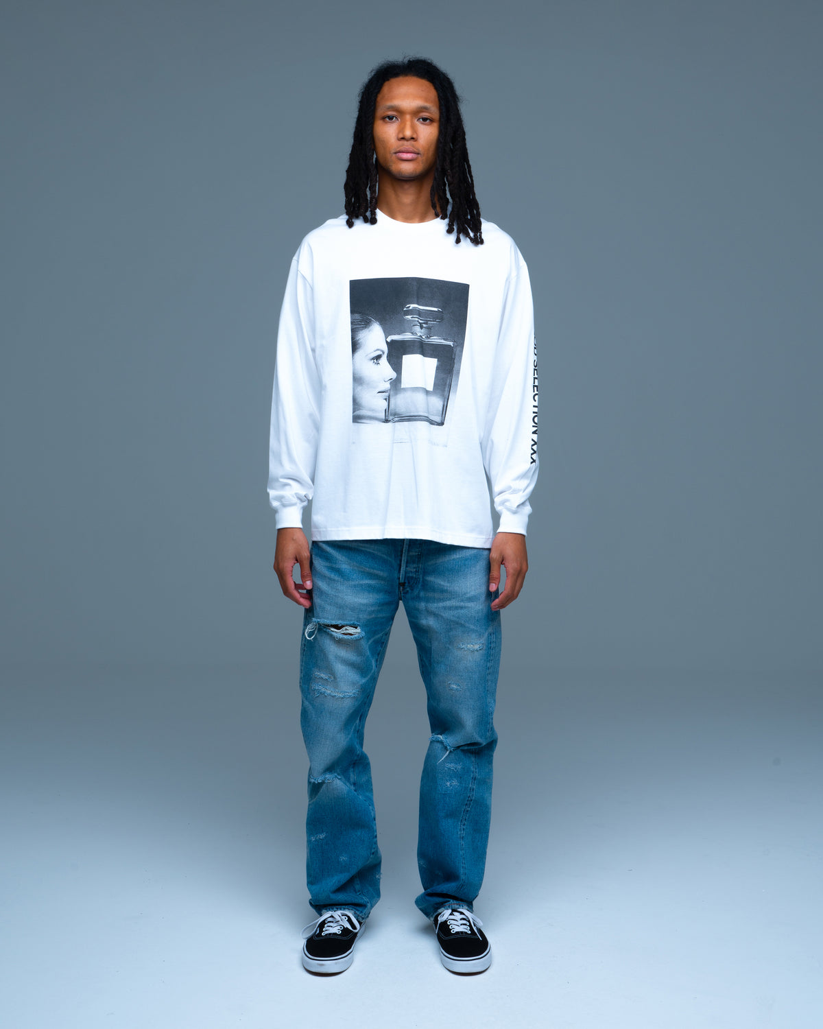 Perfume Photo Graphic Long Sleeve Tee