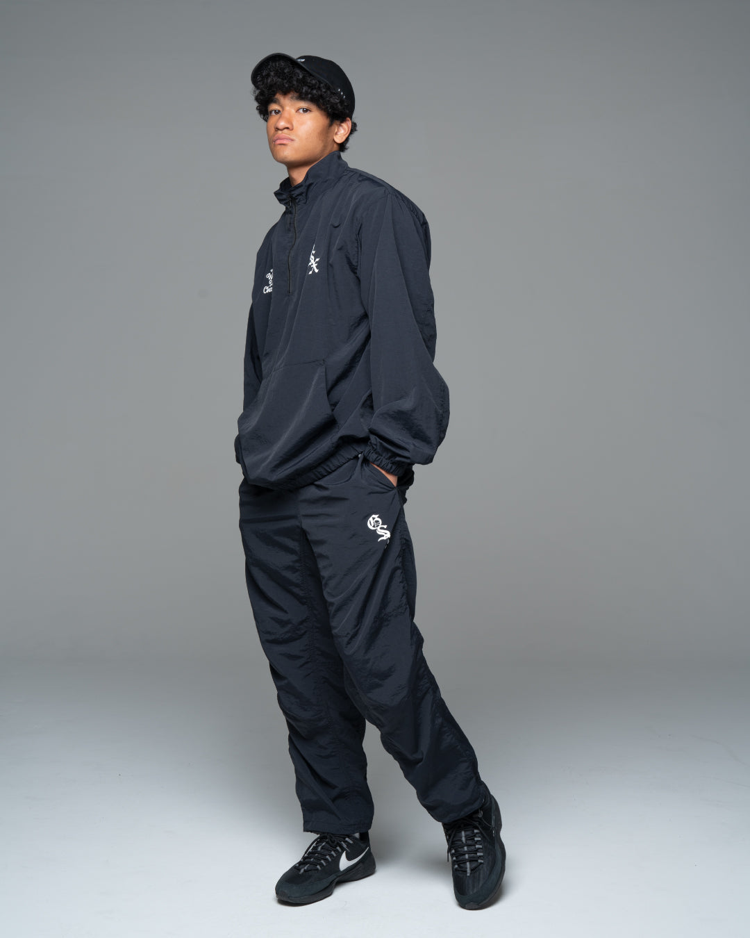GSX Logo Nylon Track Pants – GOD SELECTION XXX