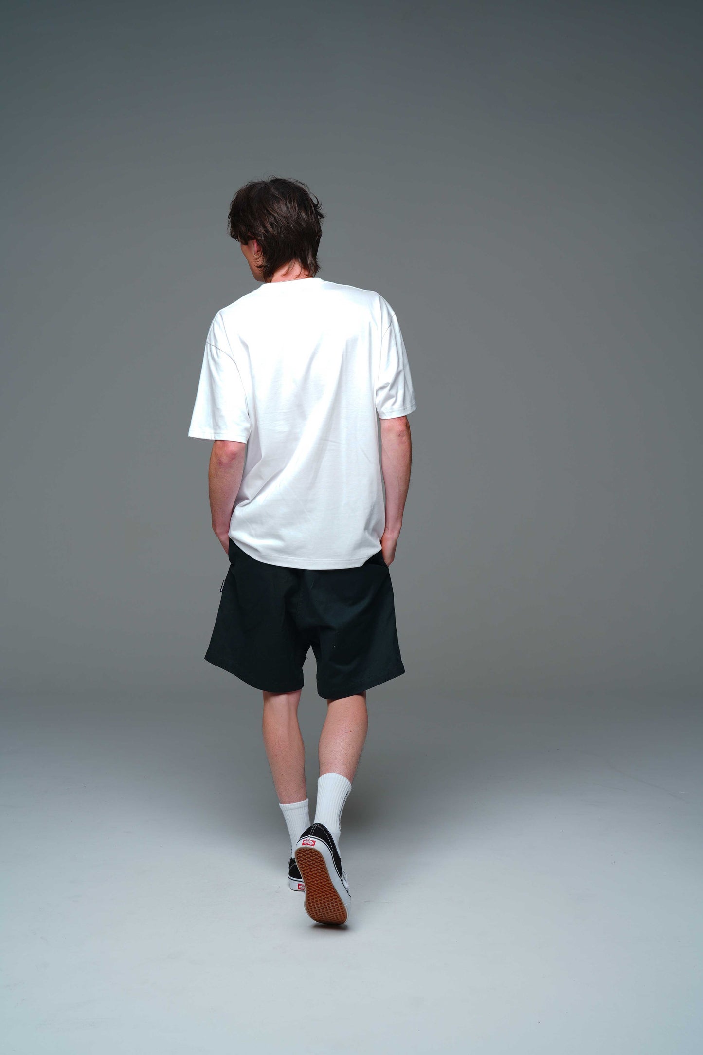 Back logo Cotton Easy shorts