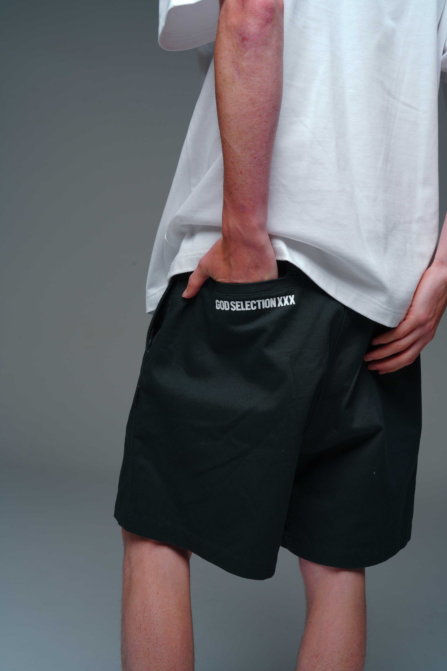 Back logo Cotton Easy shorts
