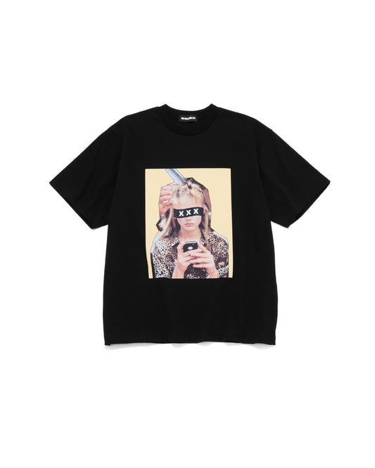 XXX Box Logo Leopard Photo Tee