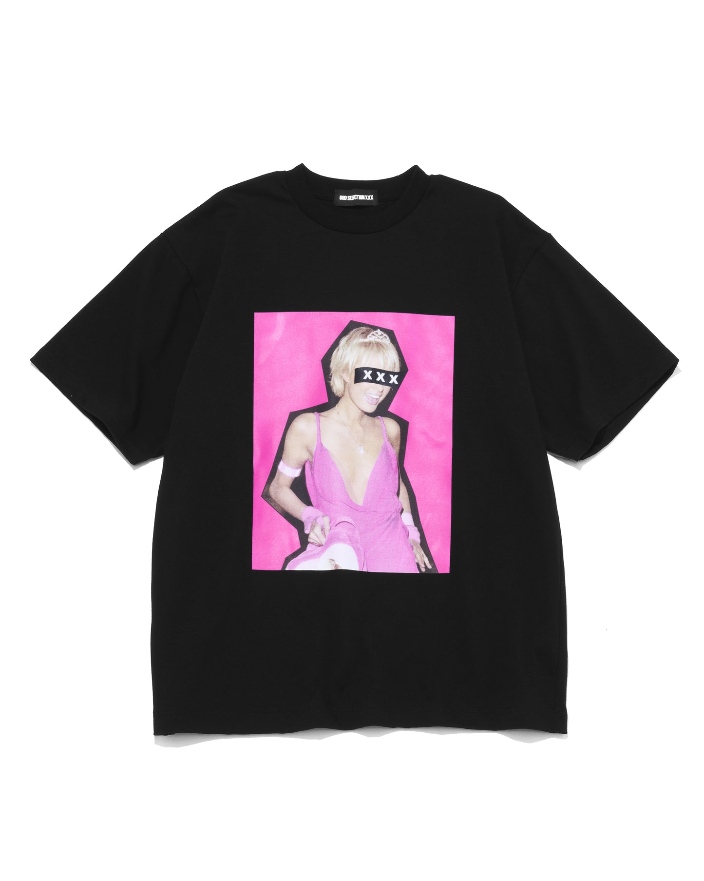 Box Logo Pink Party Photo Tee