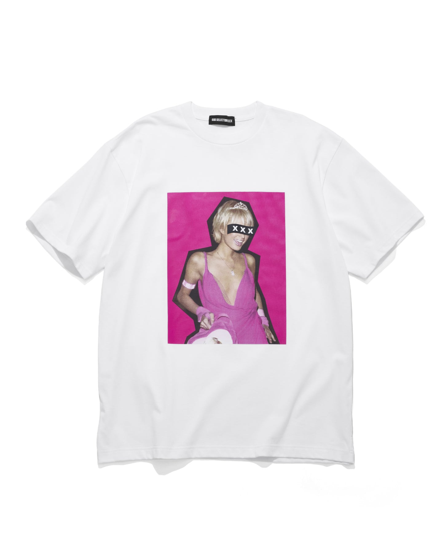 Box Logo Pink Party Photo Tee