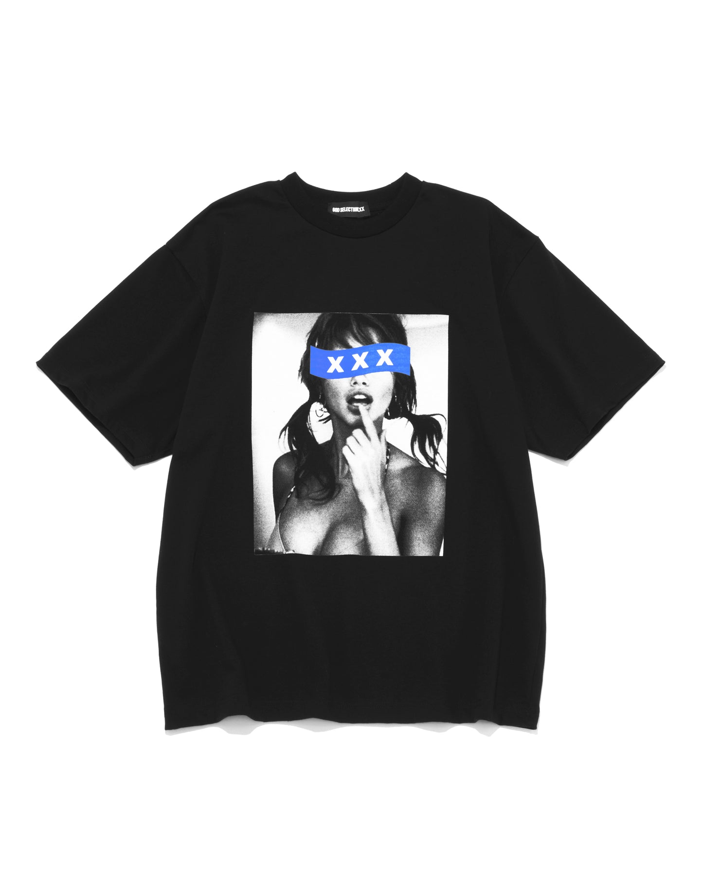 Blue Box Logo Monochrome Photo Tee