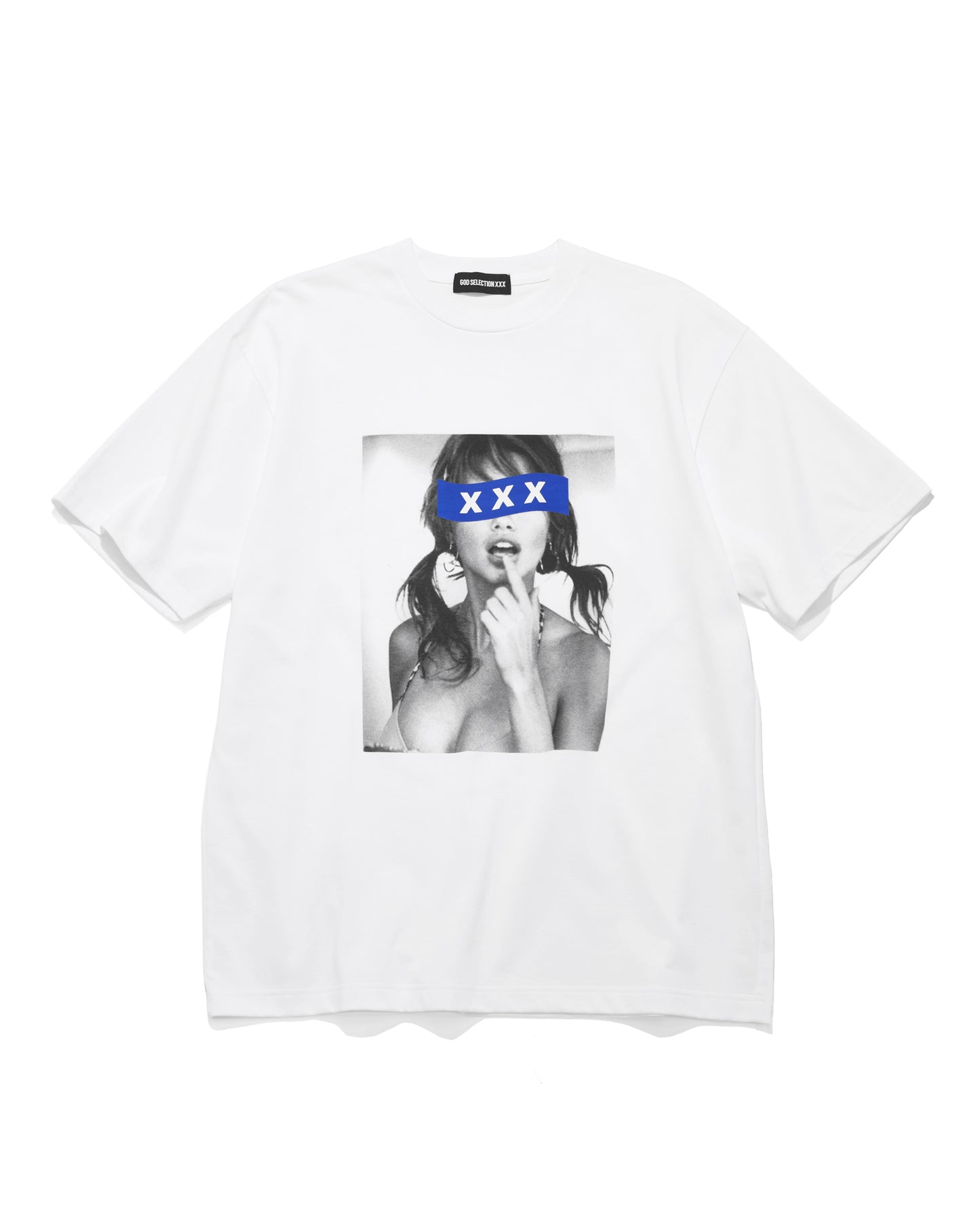 Blue Box Logo Monochrome Photo Tee