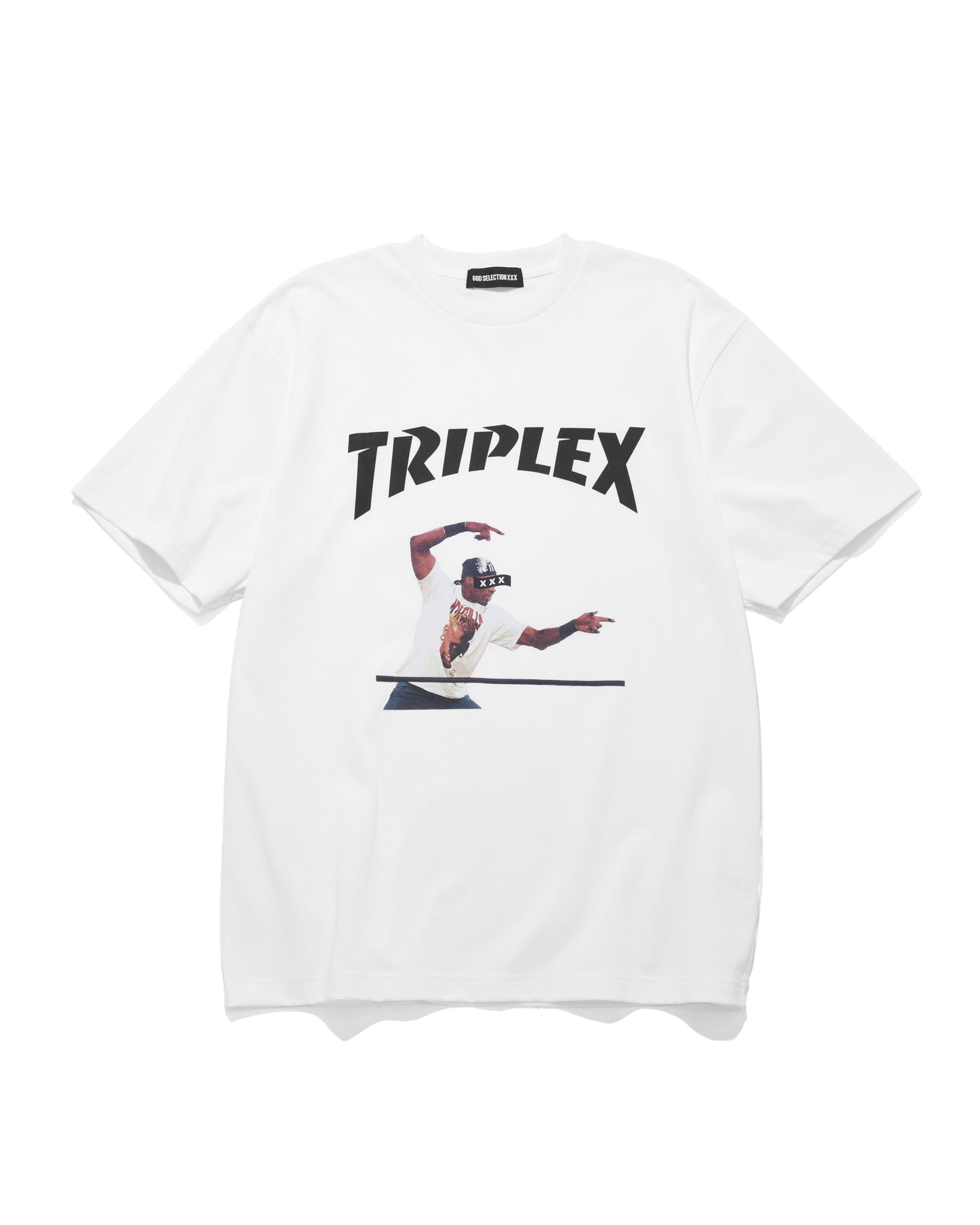 TRIPLEX Arch Logo Player Photo Tee