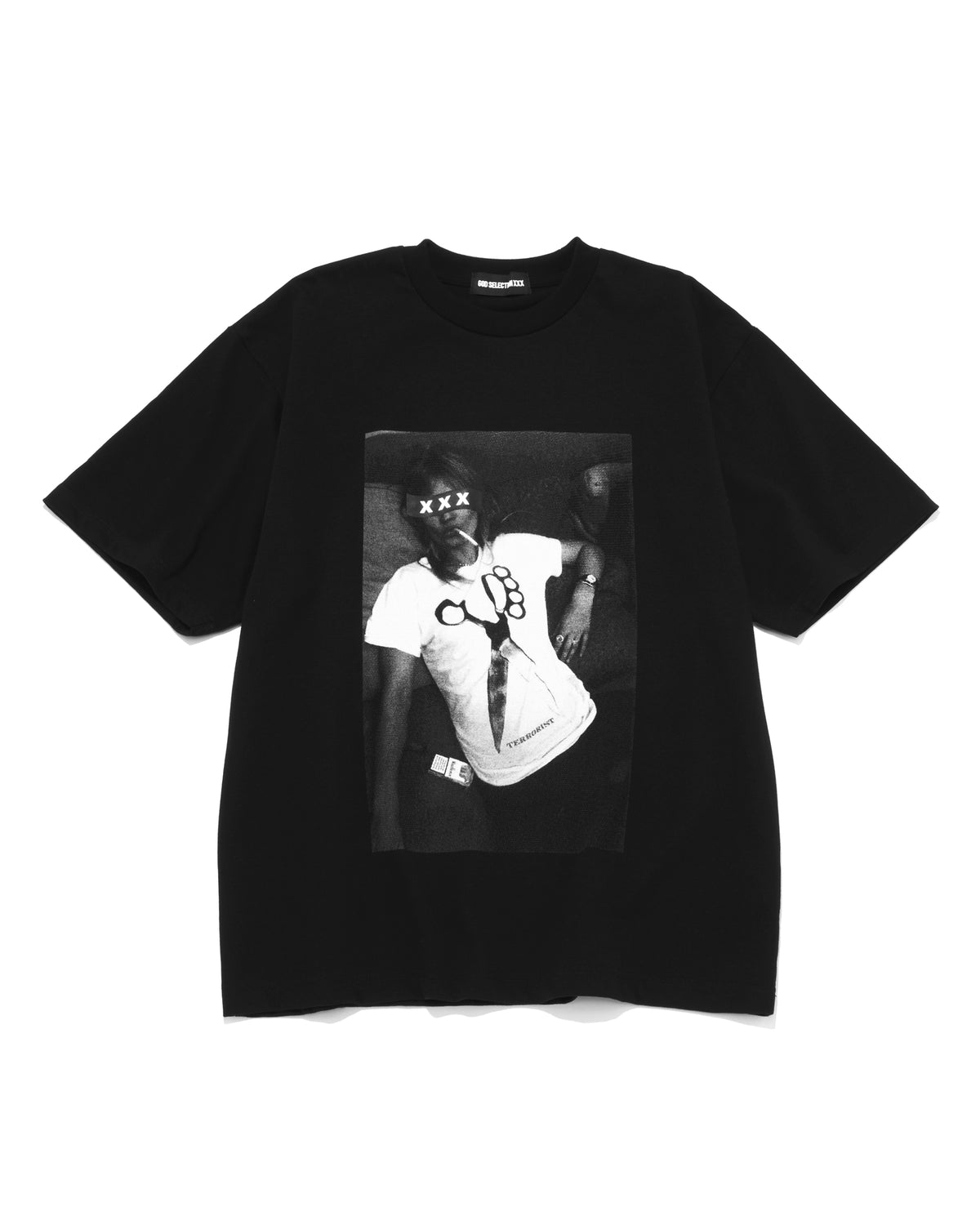 Box Logo "Brass Knuckle Scissors" Photo Tee