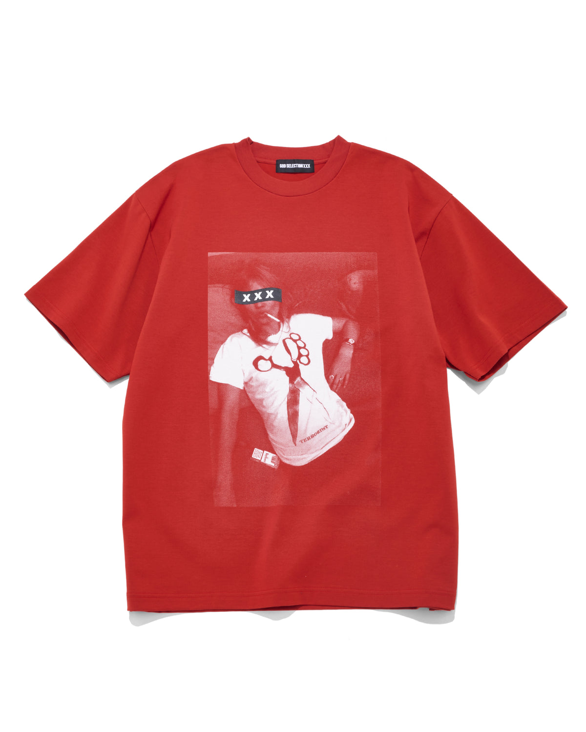 Box Logo "Brass Knuckle Scissors" Photo Tee