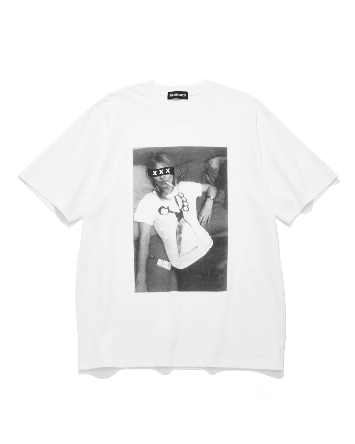 Box Logo "Brass Knuckle Scissors" Photo Tee