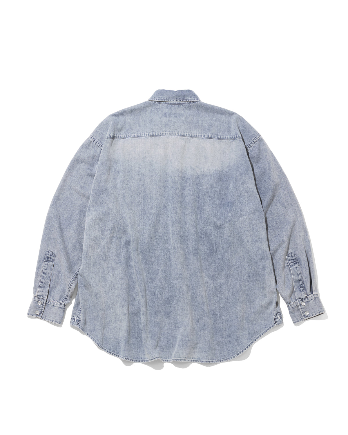 Vintage like Washed Denim Shirt