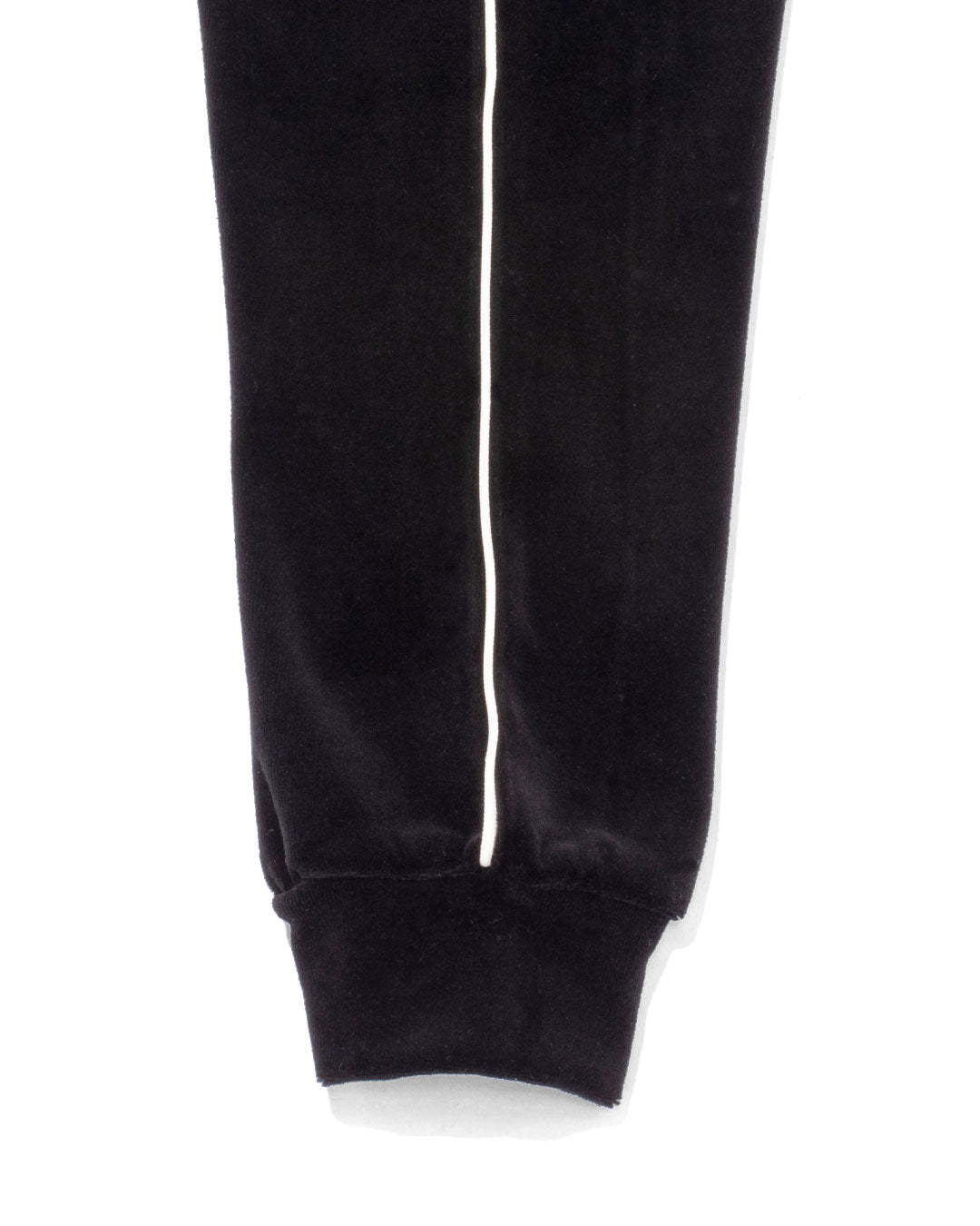 Script Logo Velour Zip-Up Hoodie