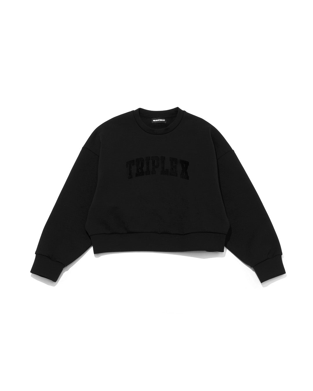TRIPLEX Short Crew Neck Sweatshirt