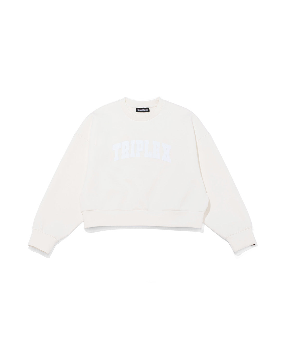 TRIPLEX Short Crew Neck Sweatshirt