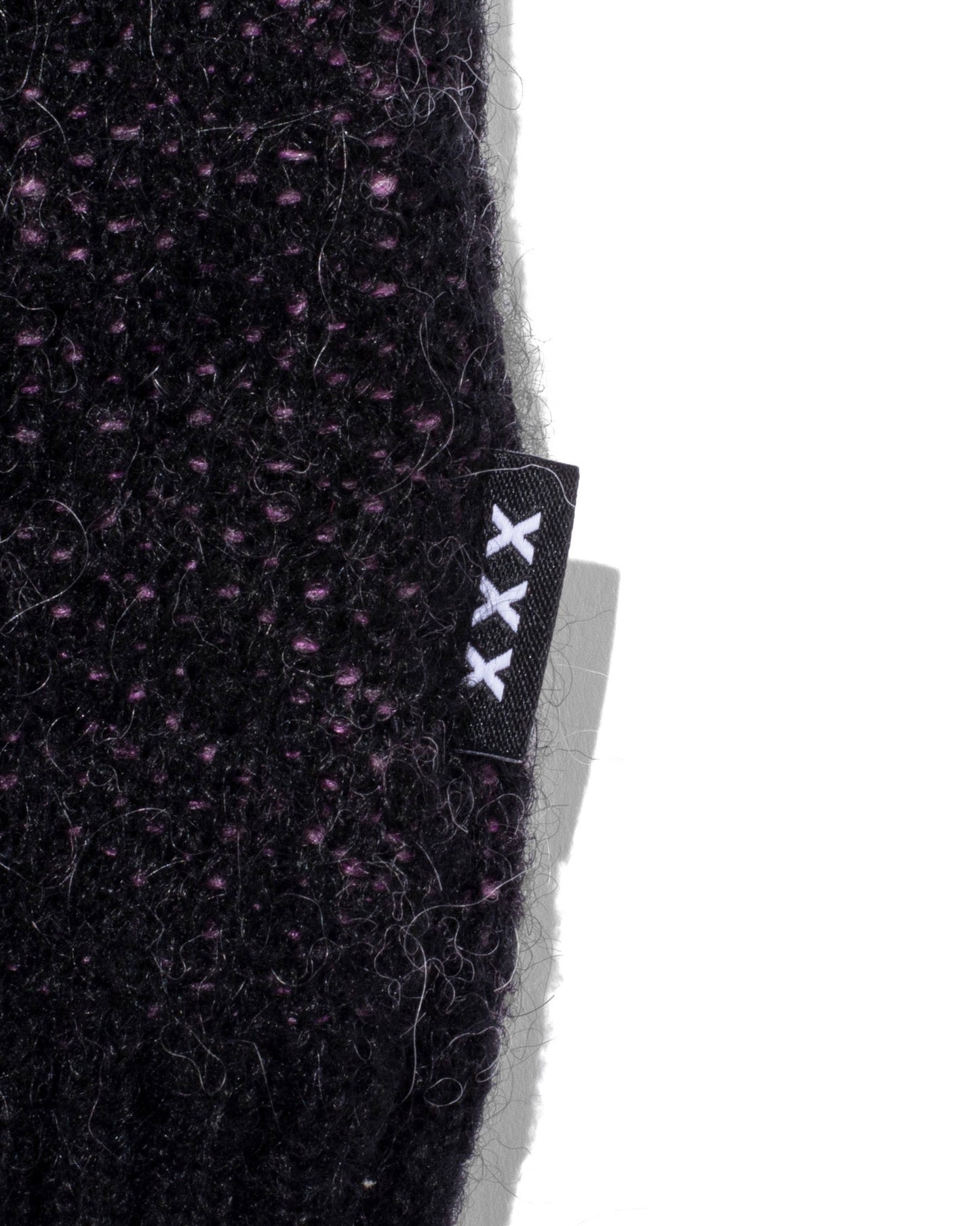 XXX Tall Logo Mohair Knit Cardigan