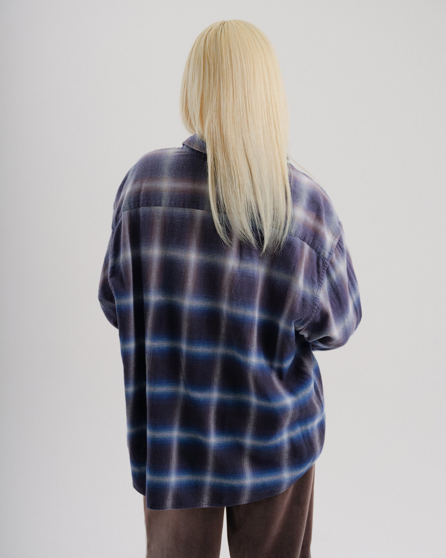 Gradation Check Flannel Shirt