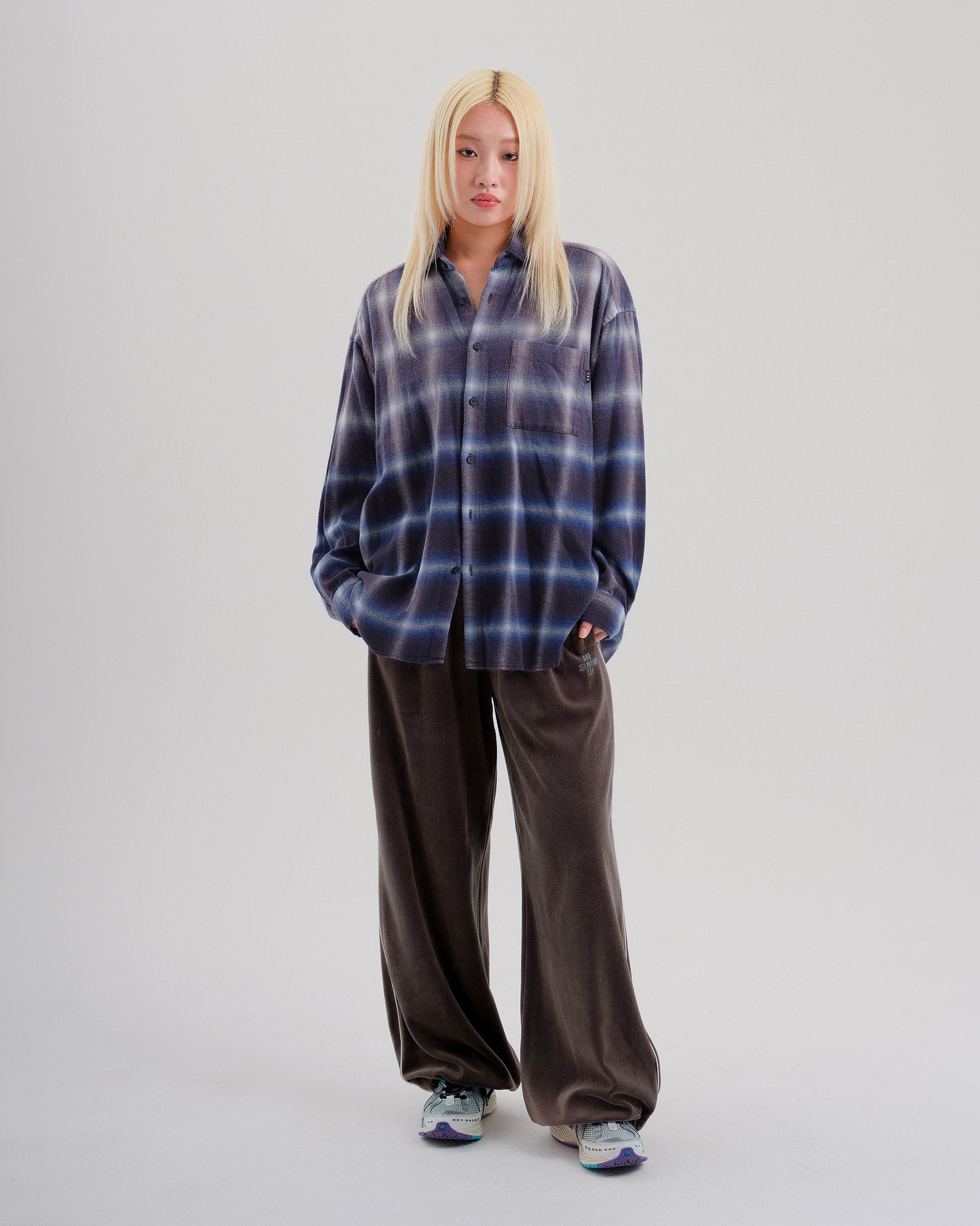 Gradation Check Flannel Shirt