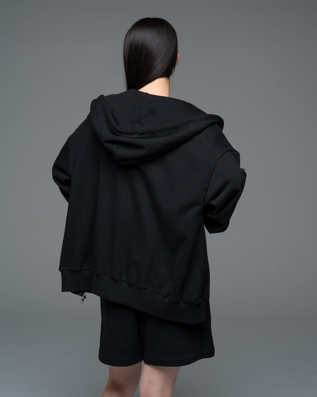 Mini Box Logo Zip Hoodie