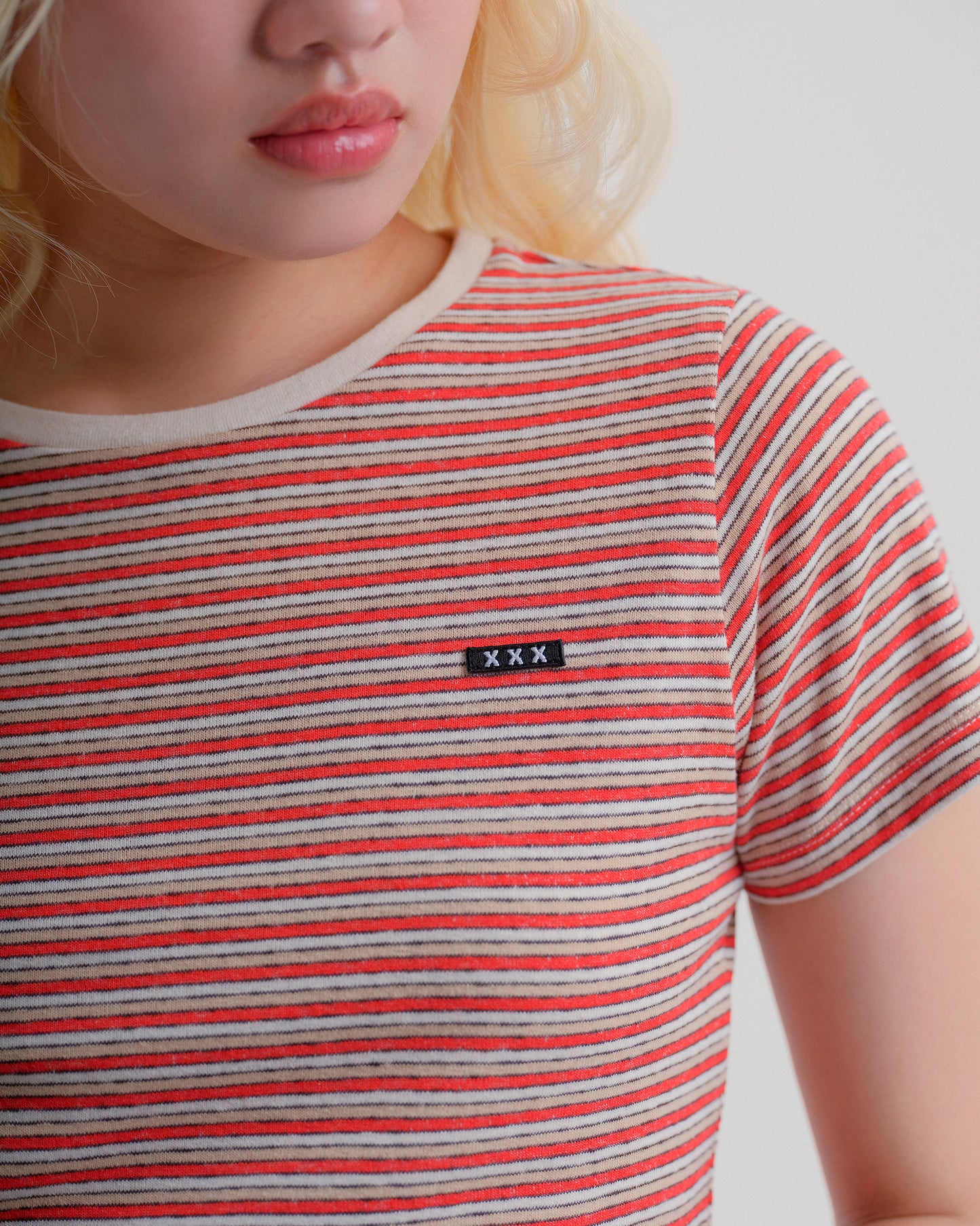 Mini Box Logo Multi-Border Tee