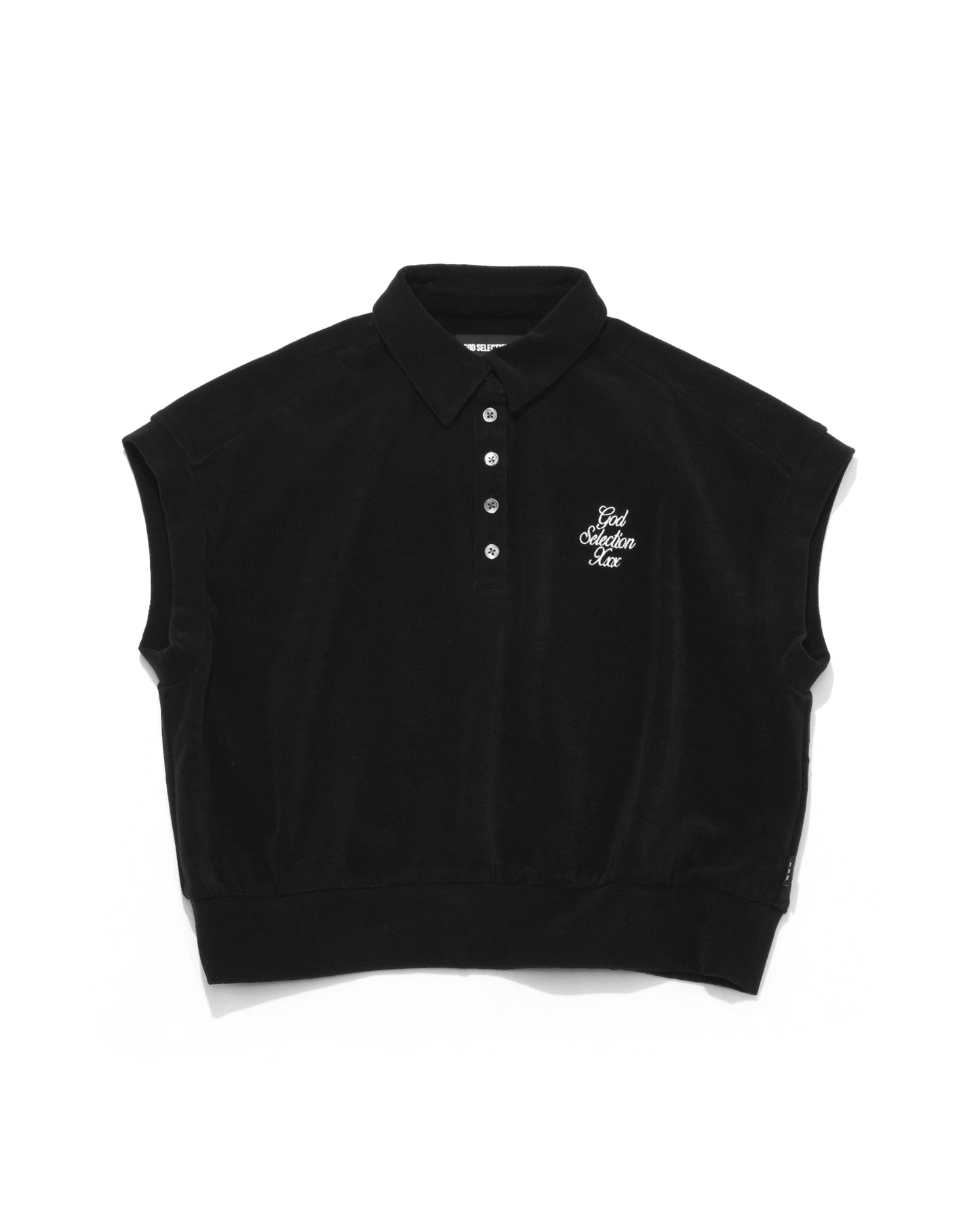 Script Logo Pile Polo Shirt