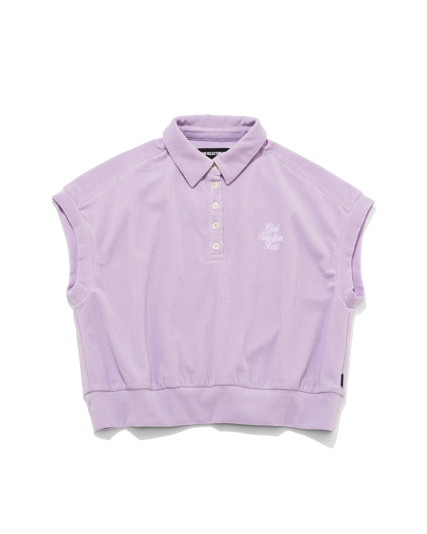 Script Logo Pile Polo Shirt