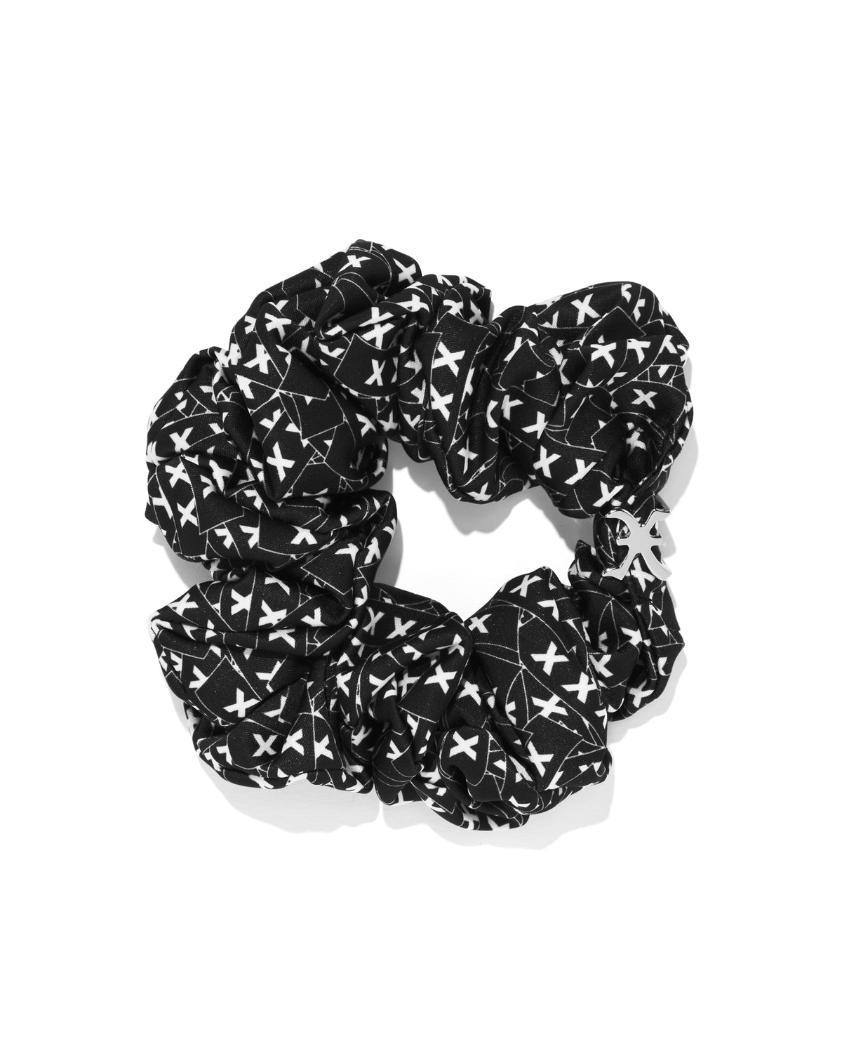 XXX Monogram Logo Scrunchie
