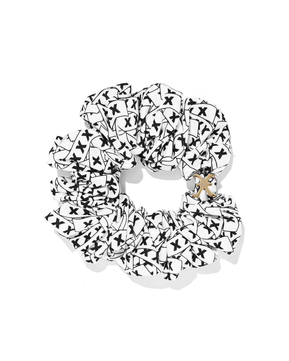 XXX Monogram Logo Scrunchie
