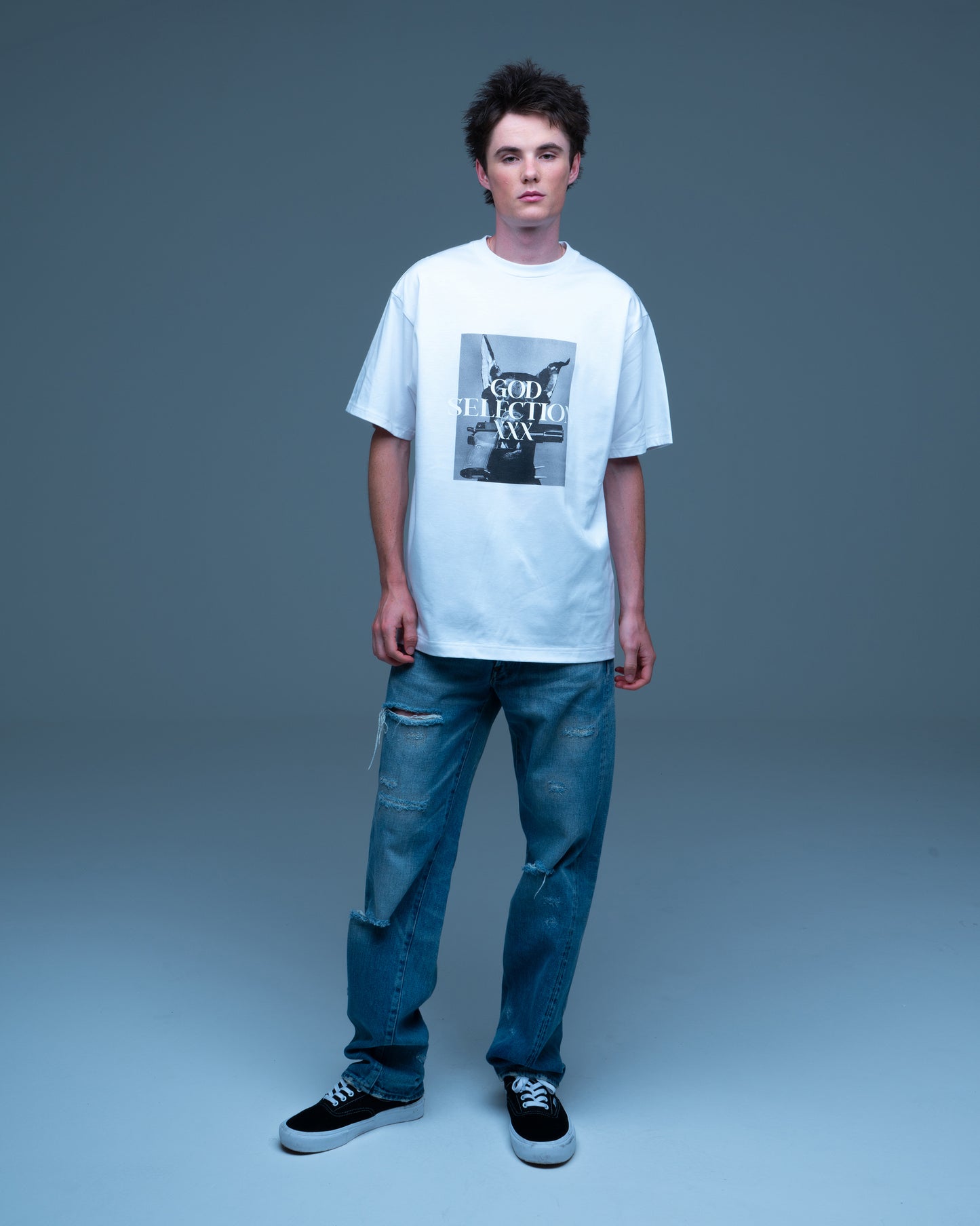 Doberman & Gun Logo Photo Tee